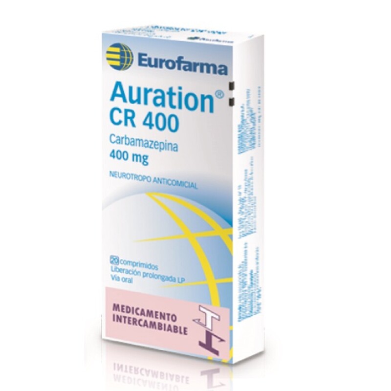 AURATION CR 400 MG 20 COMP