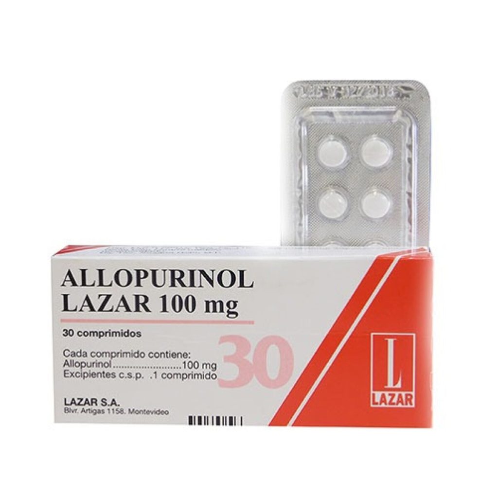 ALLOPURINOL 100 MG 30 COMP
