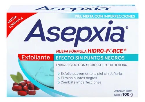 ASEPXIA JABON EXFOLIANTE 100 GR