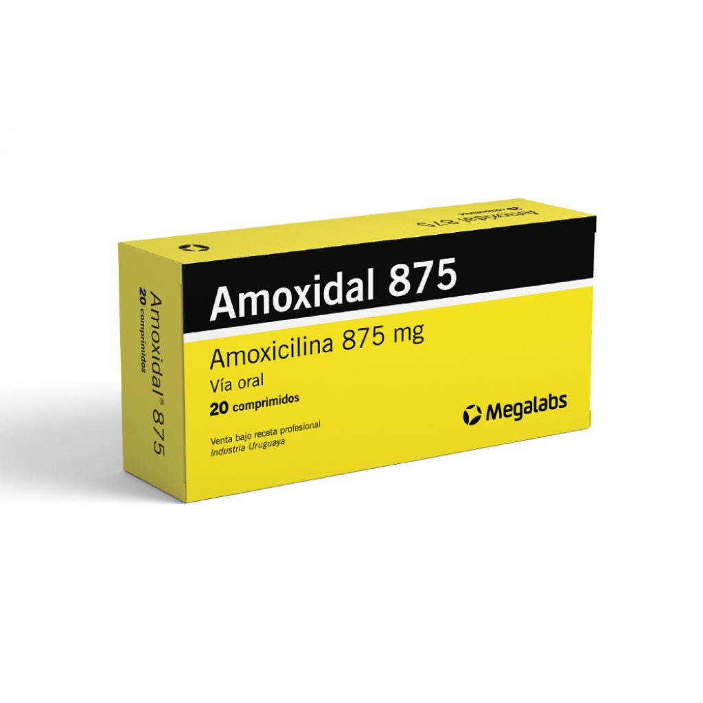 AMOXIDAL 875 MG 20 COMP