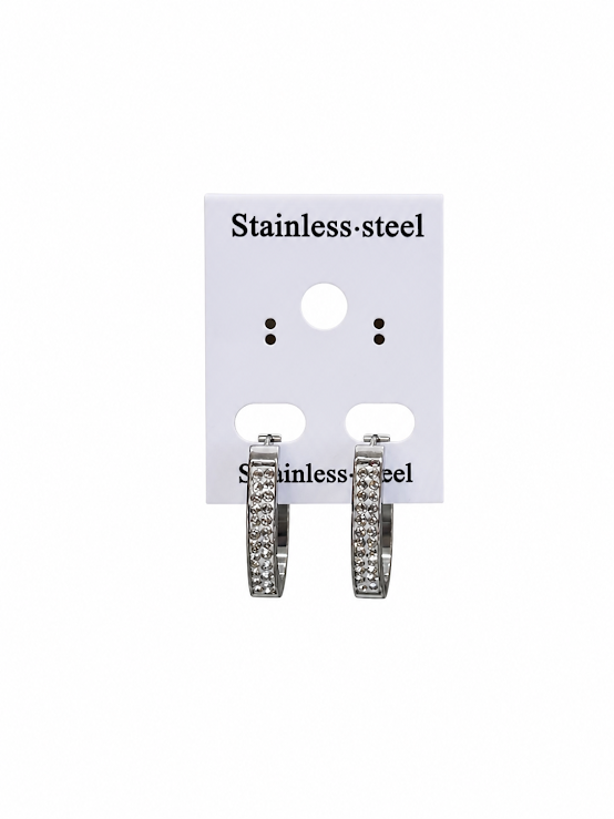 AROS ACERO QUIRURGICO CON STRASS