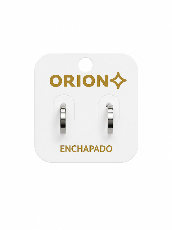 AROS PEQUEÑOS PLATEADOS