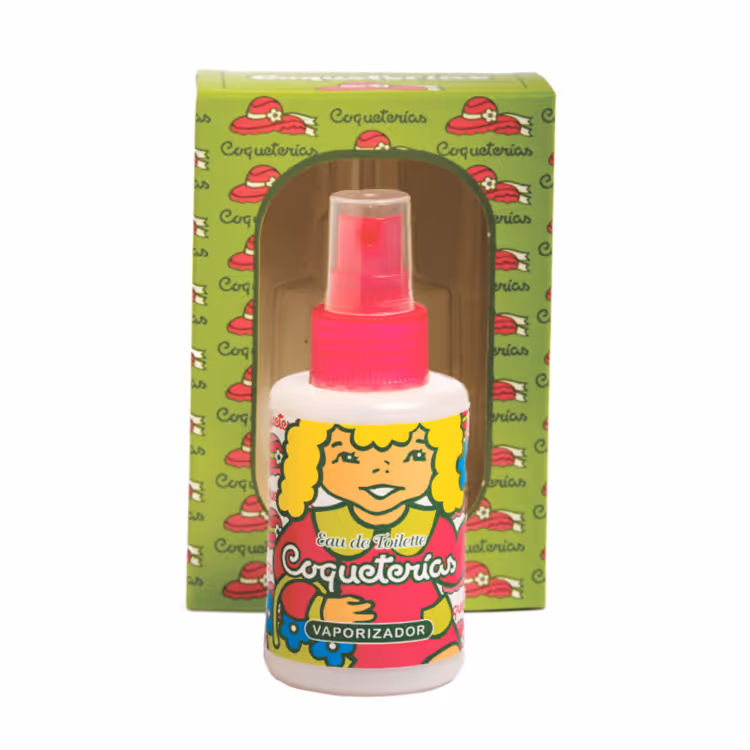 COQUETERIAS COLONIA 80 ML CON VAPORIZADO