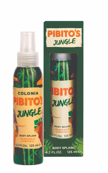 PIBITO’S JUNGLE BODY SPLASH 125 ML C/EST