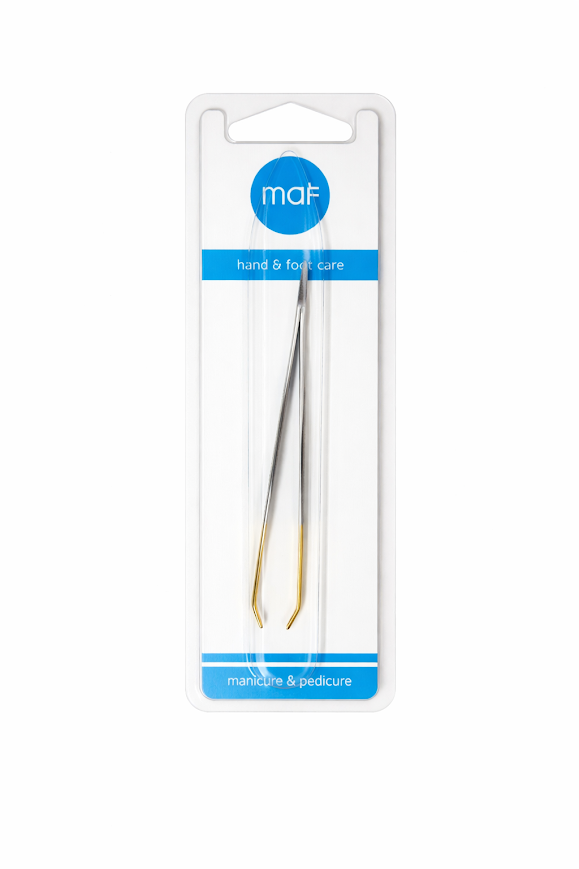 MAF PINZA DEPILAR PICO ORO CLA0065