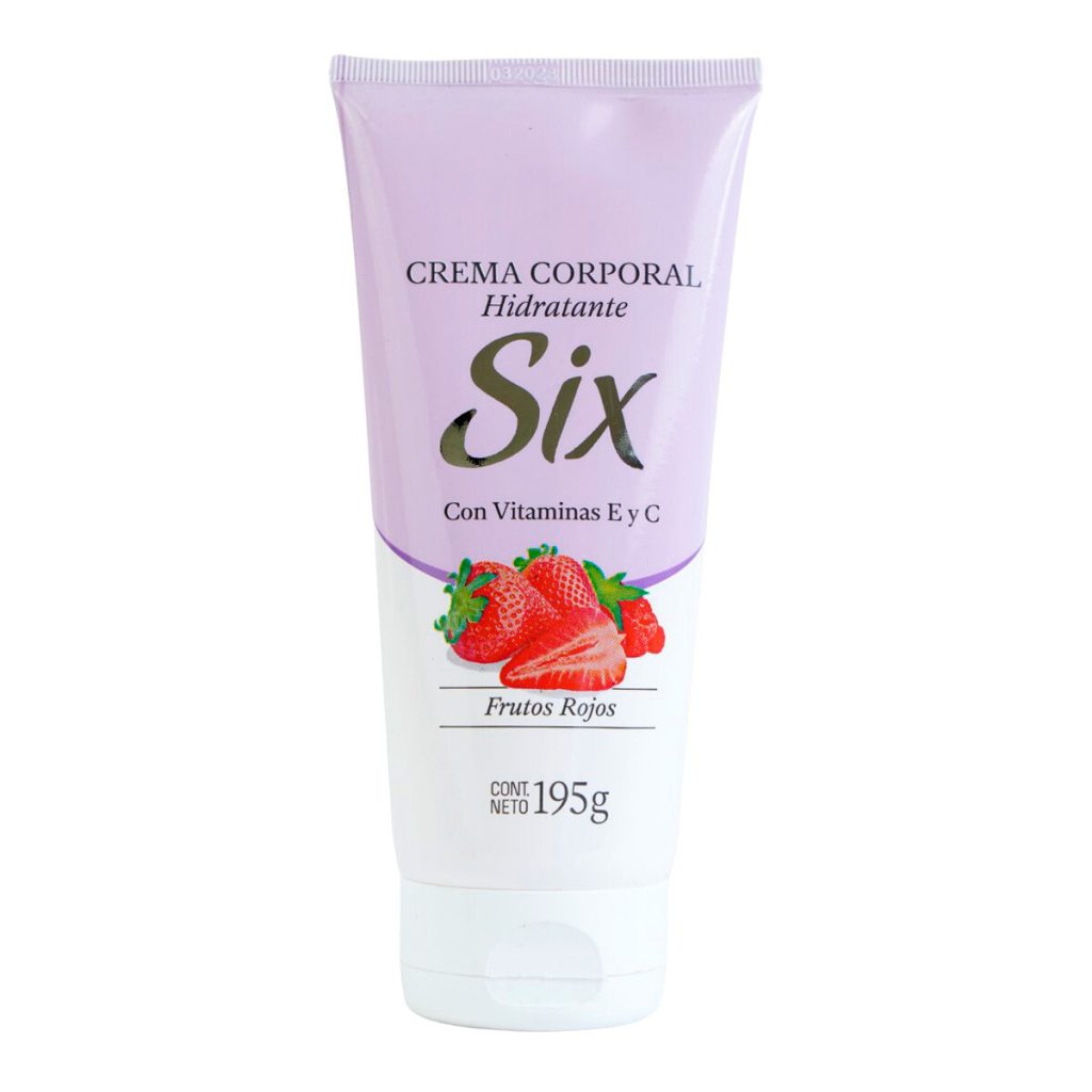SIX CR CORP FRUTOS ROJOS 195 GR