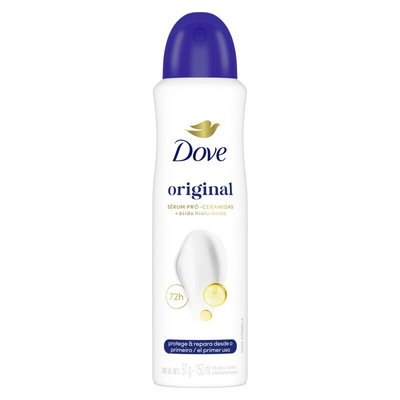 DOVE DESOD AERO ORIGINAL 150 ML