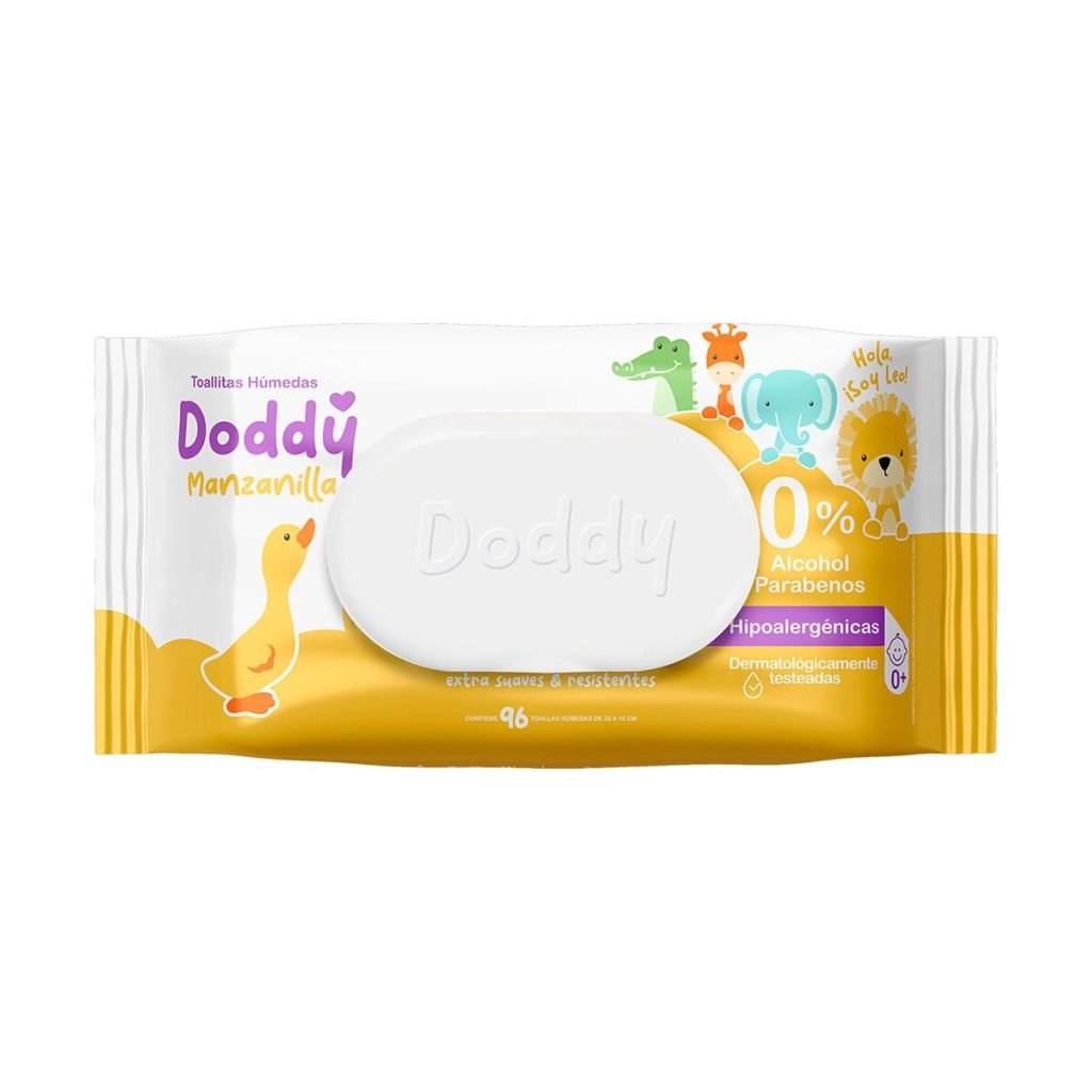 DODDY TOALLAS HUMEDAS MANZANILLA 48 UN
