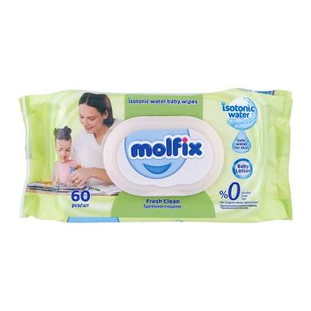 MOLFIX TOALLITAS FRESH CLEAN 60 TOALLITAS