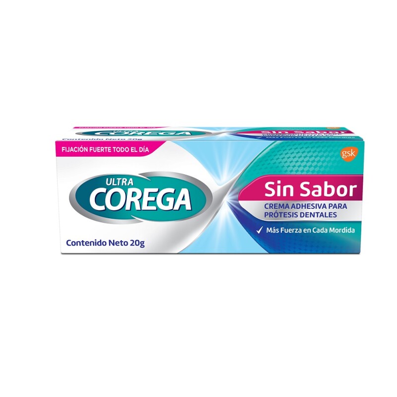 ULTRA COREGA CREMA SIN SABOR 20 GR
