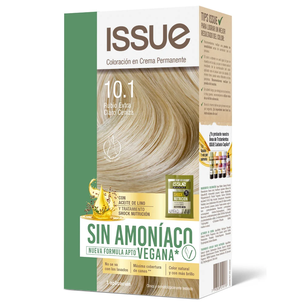 ISSUE COLOR KIT S/AMONIACO N 10.1