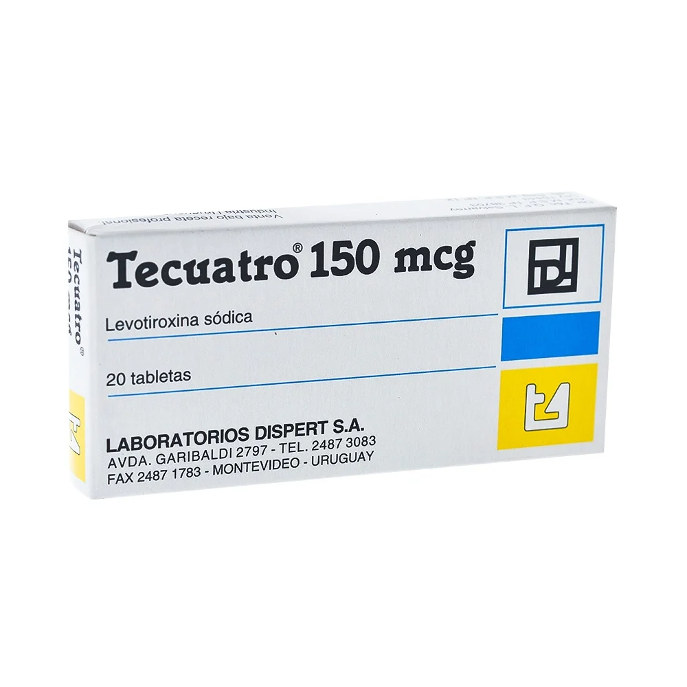 TECUATRO 150 MCG 20 TAB