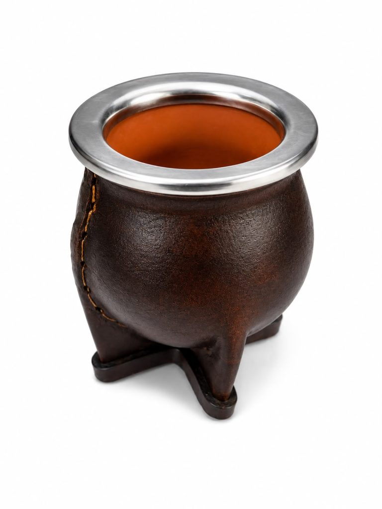 MATE CERAMICO MARRÓN