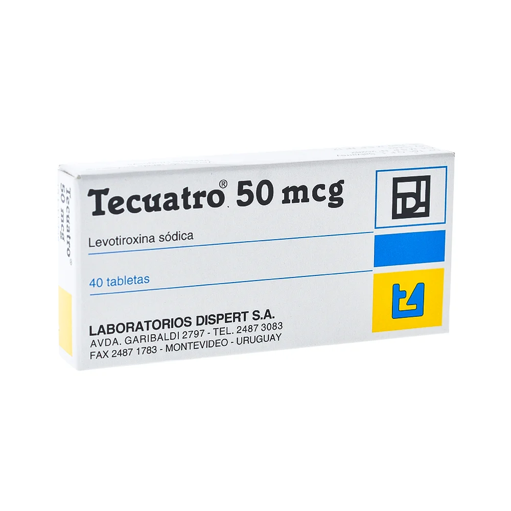 TECUATRO 50 MCG 40 TAB