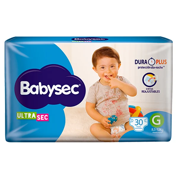 BABYSEC ULTRA HIPER G 30 PAÑALES