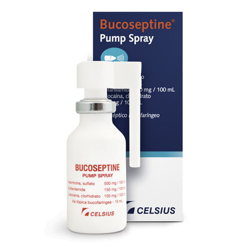 BUCOSEPTINE PUMP SPRAY 15 ML