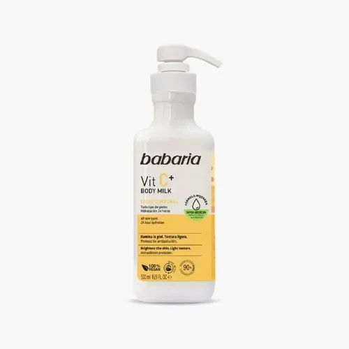 BABARIA BODY MILK VIT C+ 500 ML