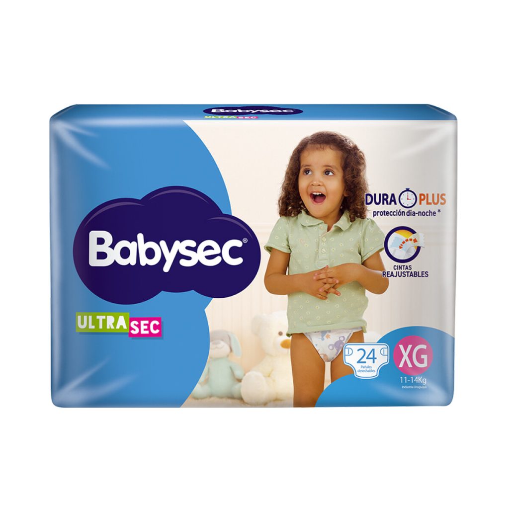 BABYSEC ULTRA HIPER XG 24 PAÑALES
