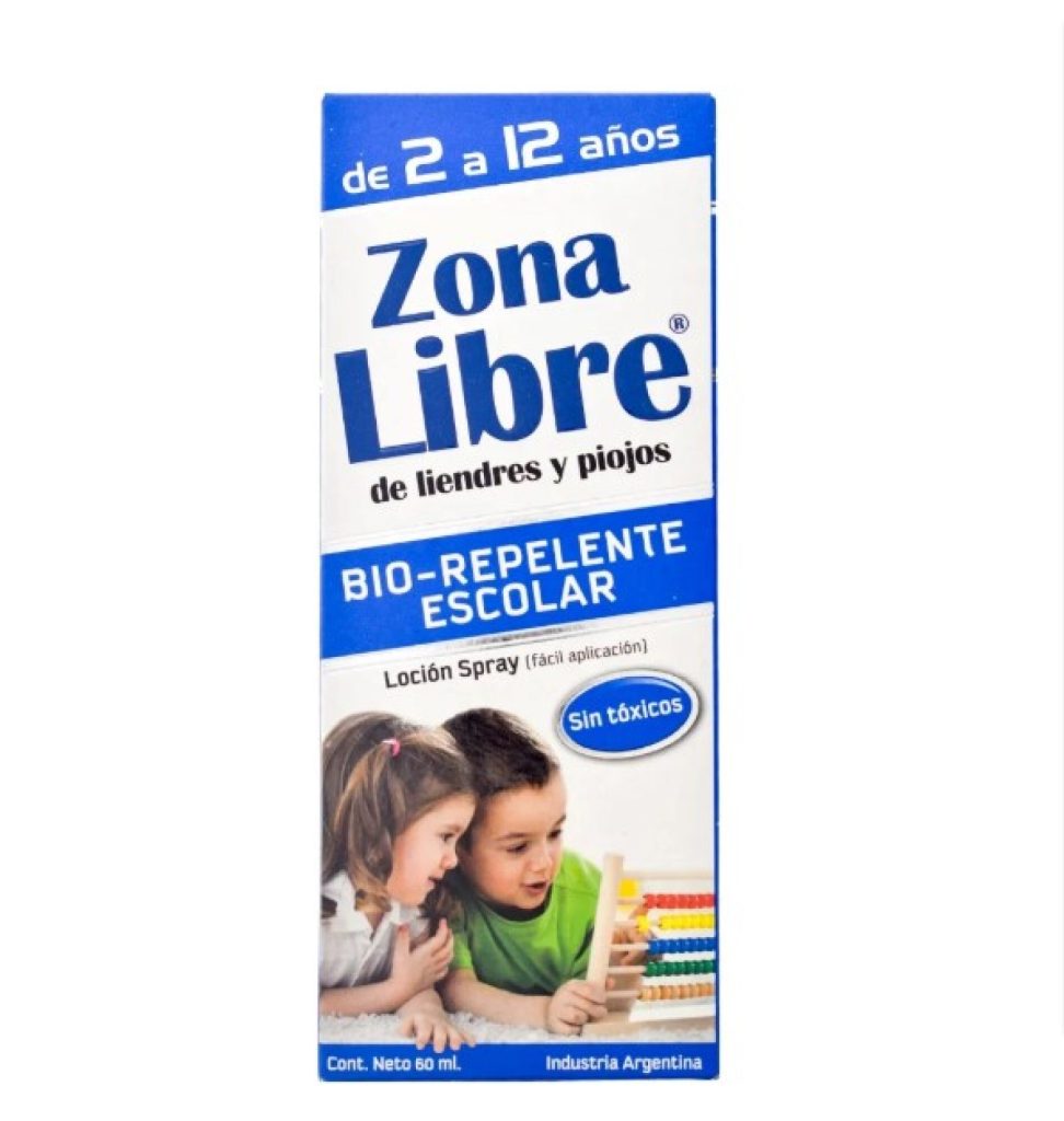 ZONA LIBRE BIO REPELENTE PIOJOS