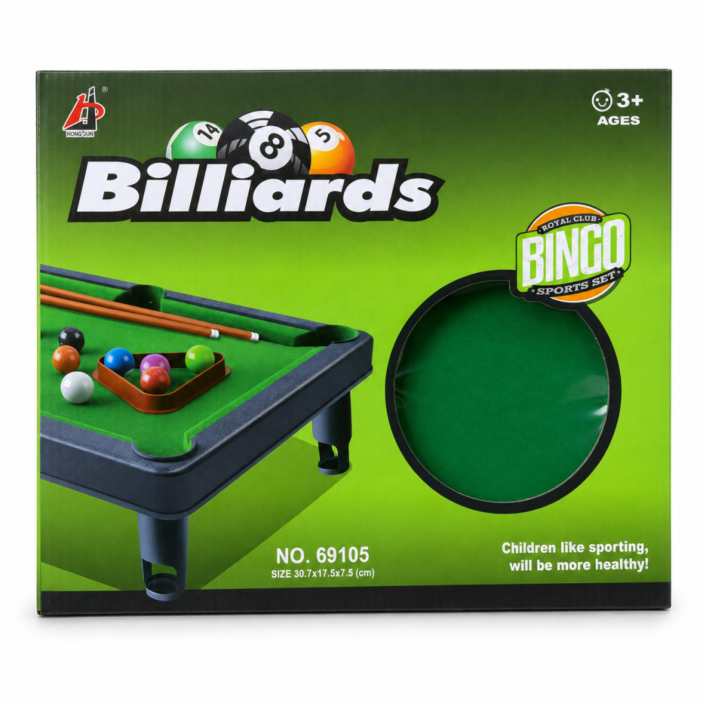 MINI MESA DE BILLAR INFANTIL