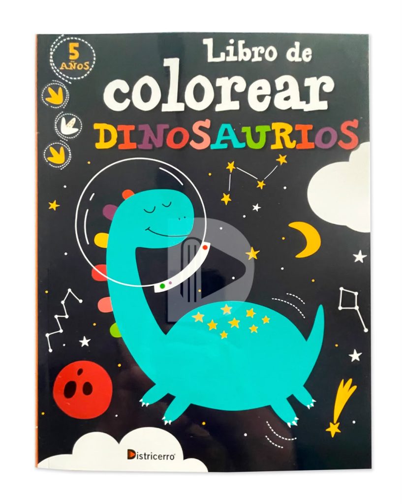 LIBRO DE COLOREAR DINOSAURIOS – Planeta