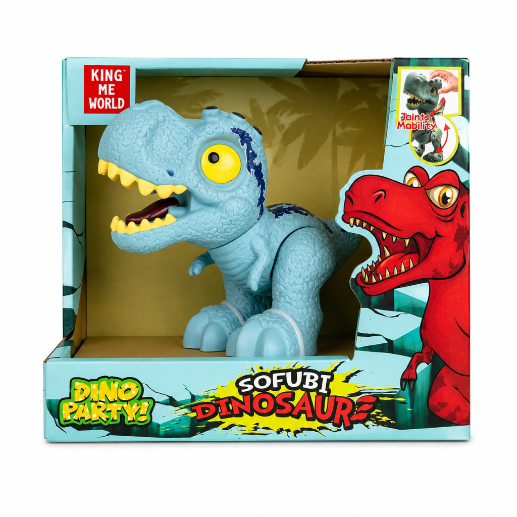 Dinosaurio Articulado de Juguete – Sofubi Dinosaur