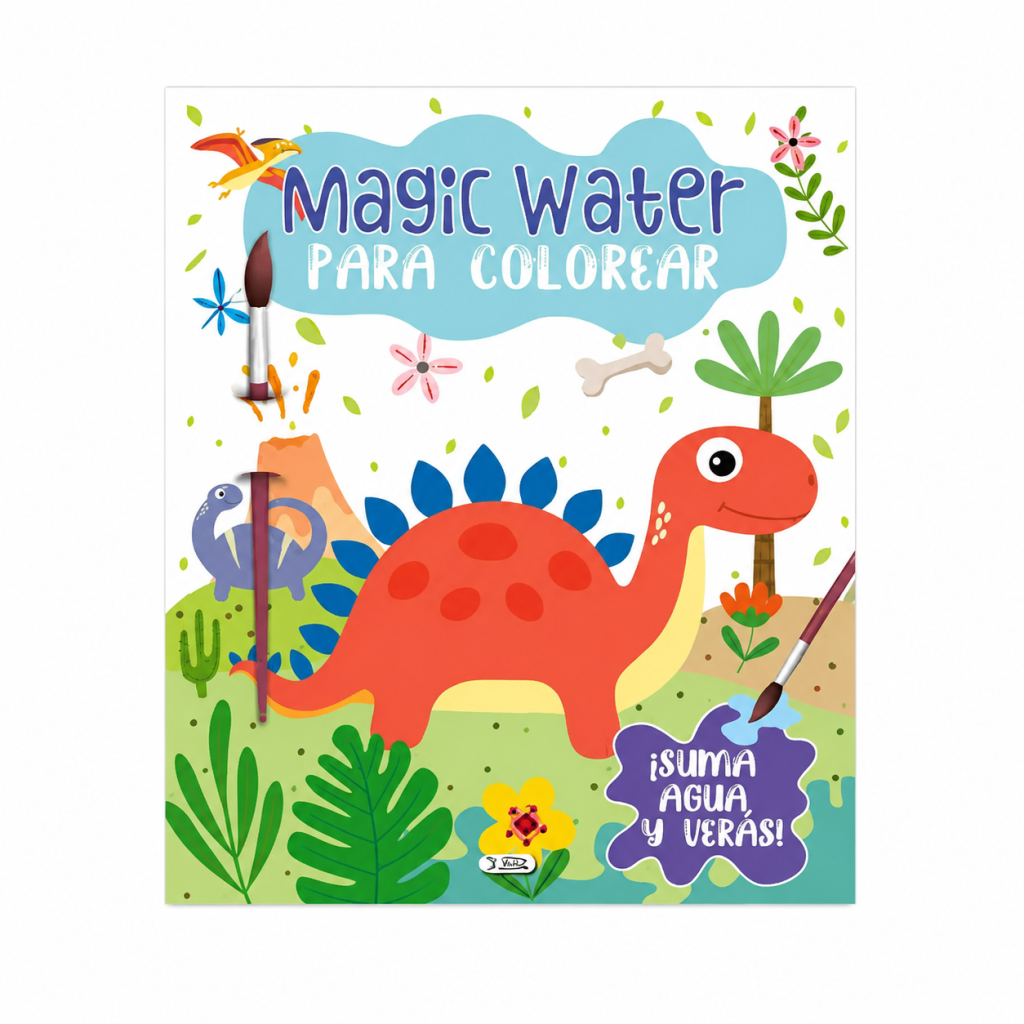 MAGIC WATER PARA COLOREAR – Dinosaurio