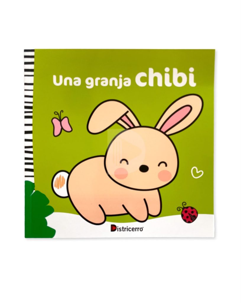 UNA GRANJA CHIBI – Para colorear