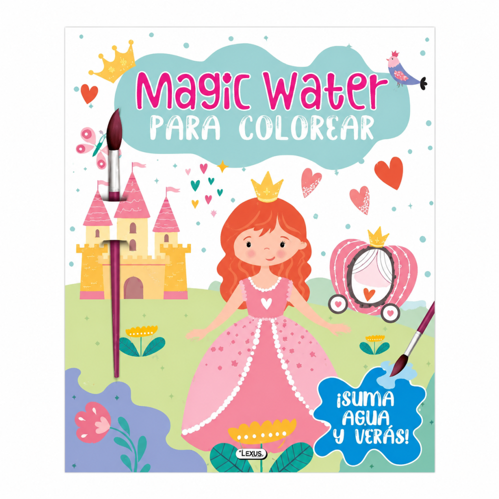MAGIC WATER PARA COLOREAR – Princesa