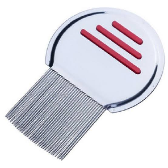 TERMINATOR PEINE FINO METAL MANGO DE METAL
