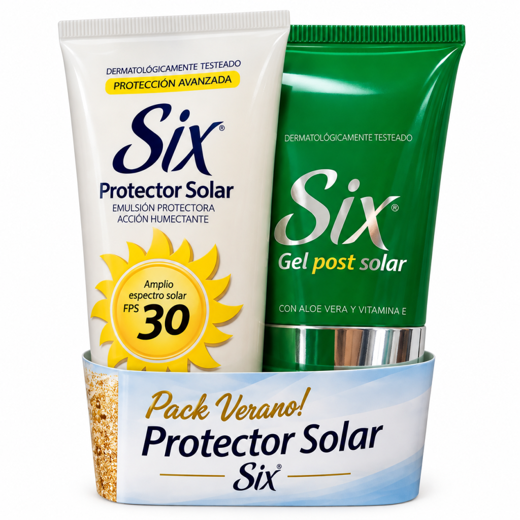 SIX PROTECTOR SOLAR FPS 30 180 GR+ P SOL