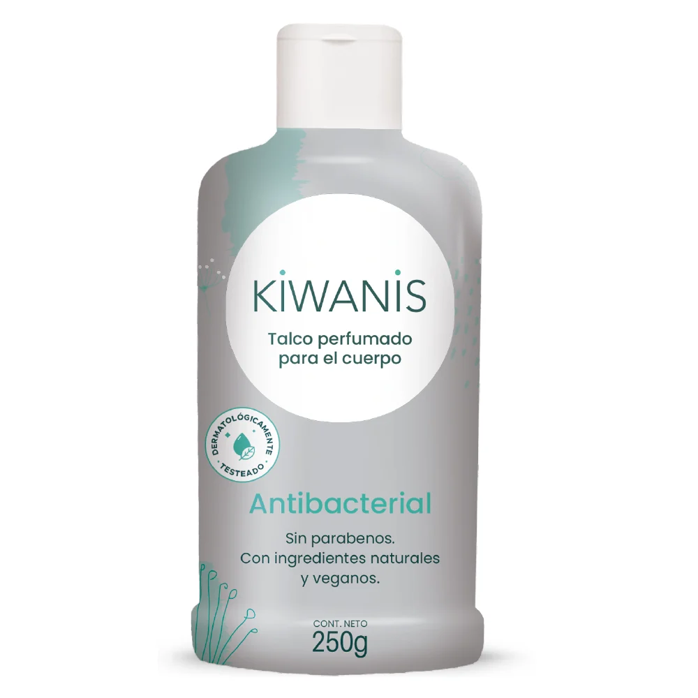 KIWANIS TALCO ANTIBACTERIAL 250 GR