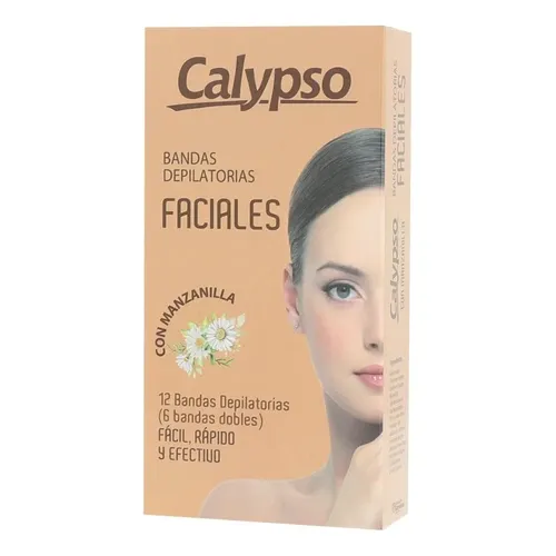 CALYPSO BANDAS DEP FACIAL NATU 12 UNID