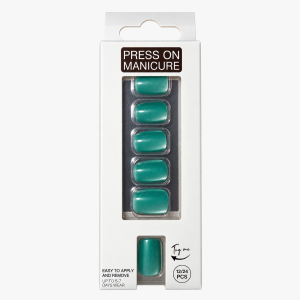 PRESS ON OJO DE GATO TURQUESA
